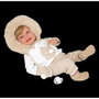 Muñecas Arias Elegance Zoe con manoplas y cuerpo blando de 45 cm