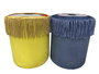 DKD Home Decor Reposapiés de Poliéster con Diseño de Animales (Pack de 2)