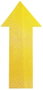 DURABLE Marcaje de Suelo Autoadhesivo en Forma de Flecha, Pack de 10