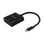 Aisens Conversor USB-C a HDMI 4K@30Hz, Negro, 15cm