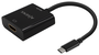 Aisens Conversor USB-C a HDMI 4K@30Hz, Negro, 15cm