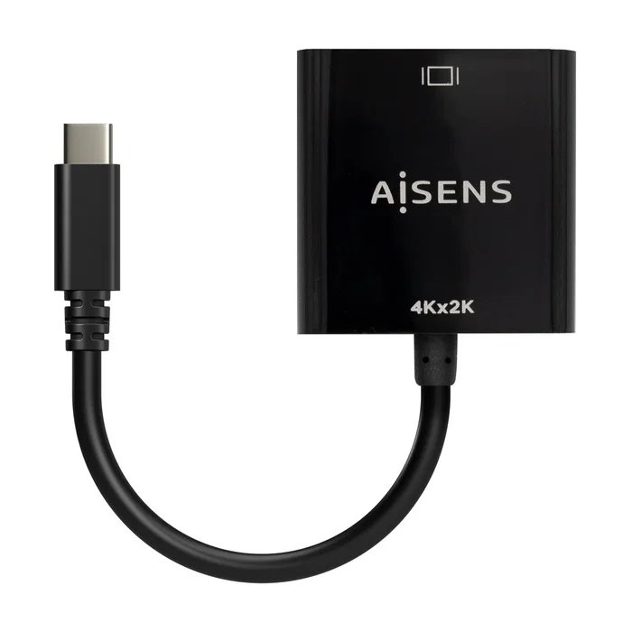 Aisens Conversor USB-C a HDMI 4K@30Hz, Negro, 15cm Aisens Conversor USB-C a HDMI 4K@30Hz, Negro, 15cm