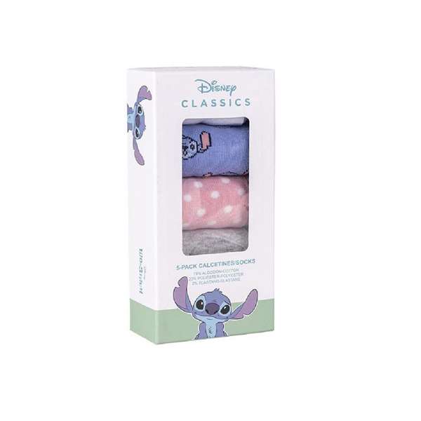 Cerdá Pack Calcetines 5 Piezas Stitch Talla 27/30 Cerdá Pack Calcetines 5 Piezas Stitch Talla 27/30