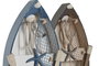 DKD Home Decor Decoración Luminosa LED Madera 20x7x40 (Pack de 2 surtido)