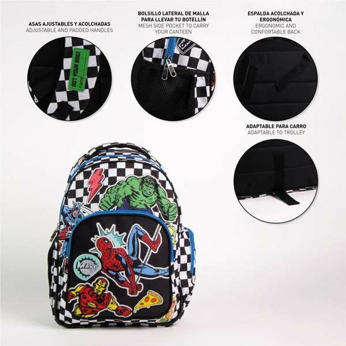 Cerdá Mochila Escolar Avengers Marvel de 42 cm Cerdá Mochila Escolar Avengers Marvel de 42 cm