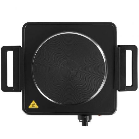 Orbegozo PE 2815 Placa Eléctrica Plegable 1500W - Alto Rendimiento, Asas Plegables e Indicador Luminoso