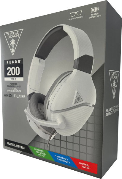 Turtle Beach Recon 200 Gen 2 Auriculares Gaming Over-Ear Blanco Turtle Beach Recon 200 Gen 2 Auriculares Gaming Over-Ear Blanco