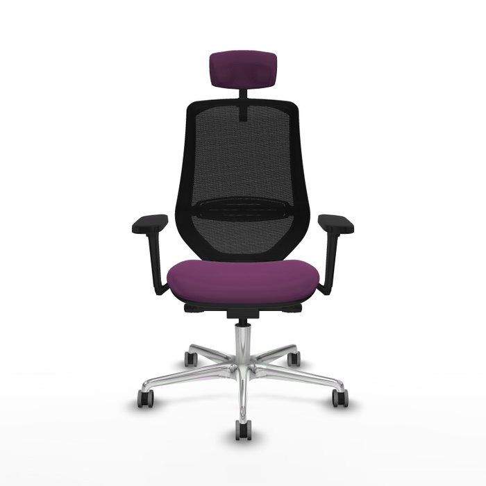PIQUERAS Y CRESPO Silla de oficina Mardos con mecanismo Sincro/Traslack, Morado y Negro PIQUERAS Y CRESPO Silla de oficina Mardos con mecanismo Sincro/Traslack, Morado y Negro