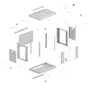 LANBERG WF03-5304-10S Armario Rack 4U Gris con Puerta de Cristal