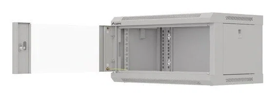 LANBERG WF03-5304-10S Armario Rack 4U Gris con Puerta de Cristal