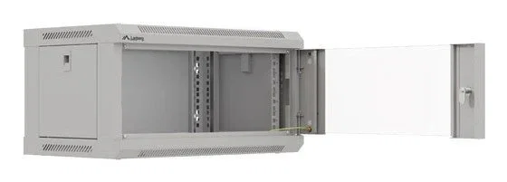 LANBERG WF03-5304-10S Armario Rack 4U Gris con Puerta de Cristal