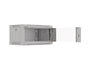 Lanberg WF03-5304-10S Armario Rack 4U Bastidor de Pared Gris con Puerta de Cristal