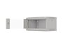 Lanberg WF03-5304-10S Armario Rack 4U Bastidor de Pared Gris con Puerta de Cristal