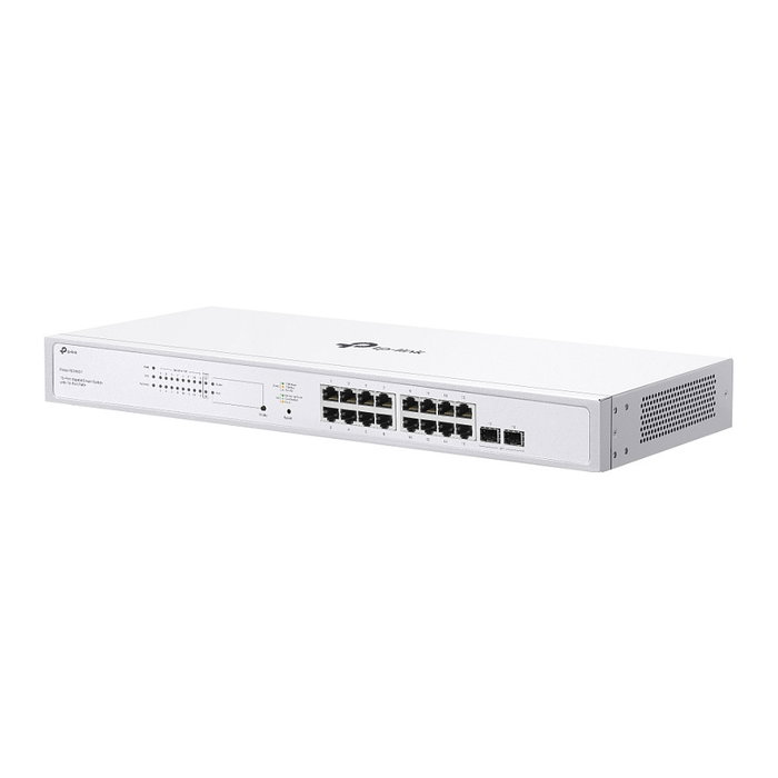 TP-Link Festa FS318GP Switch L2/L2+ 18 Puertos Gigabit con PoE de 150W, 16x RJ-45 + 2x SFP, Montaje en Rack