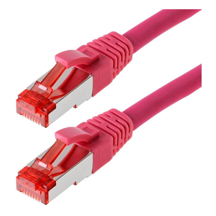 Helos Patchkabel Cat.6 GHMT AWG 27/7 magenta 30,0 m Helos Patchkabel Cat.6 GHMT AWG 27/7 magenta 30,0 m