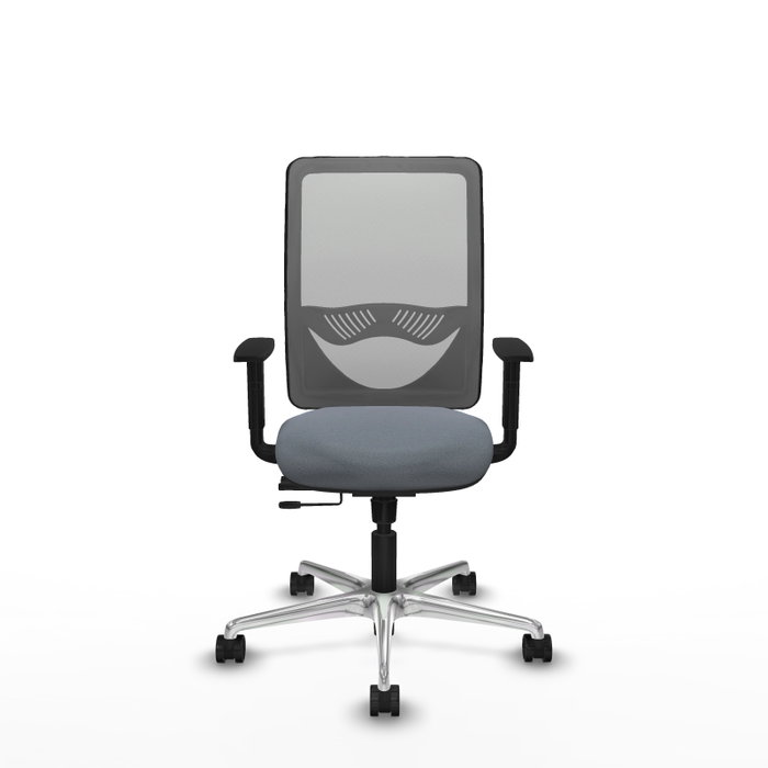 PIQUERAS Y CRESPO Silla de oficina Zulema Gris con mecanismo Sincro/Traslack PIQUERAS Y CRESPO Silla de oficina Zulema Gris con mecanismo Sincro/Traslack