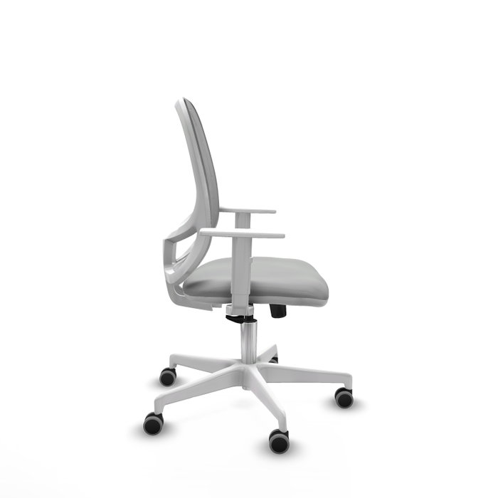 PIQUERAS Y CRESPO Silla de oficina Cilanco Gris con mecanismo Sincro