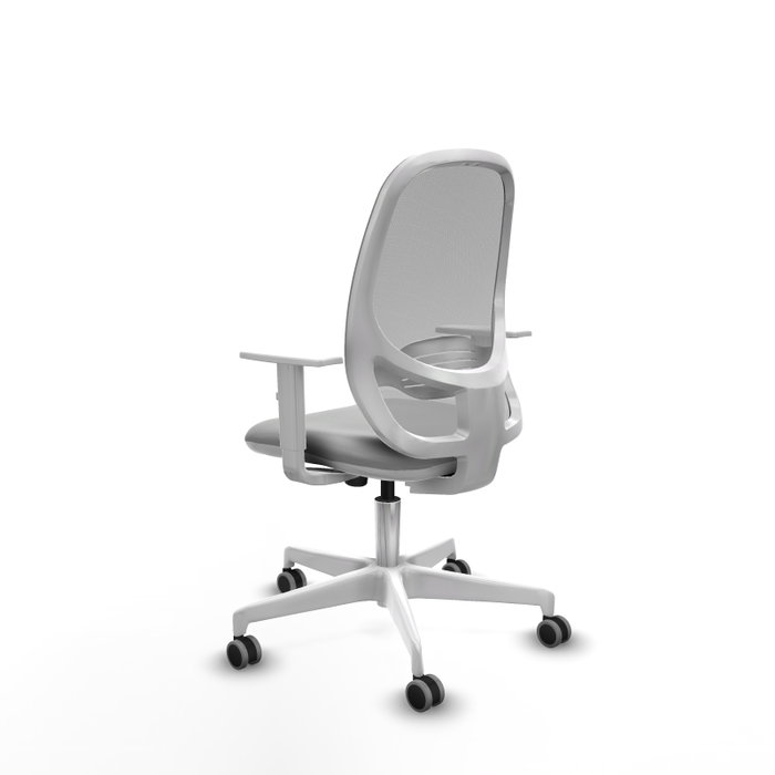 PIQUERAS Y CRESPO Silla de oficina Cilanco Gris con mecanismo Sincro