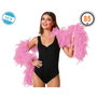 Atosa Boa de Plumas Rosa para Disfraces y Fiestas, 85 g