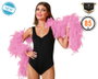 Atosa Boa de Plumas Rosa para Disfraces y Fiestas, 85 g