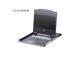 Aten CL6700MW Consola KVM LCD de 17,3 pulg. para Rack 1U