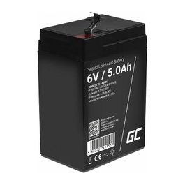 Green Cell AGM11 Batería Sellada de Plomo Ácido 6V 5Ah Negro para UPS