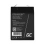 Green Cell AGM11 Batería Sellada de Plomo Ácido 6V 5Ah Negro para UPS