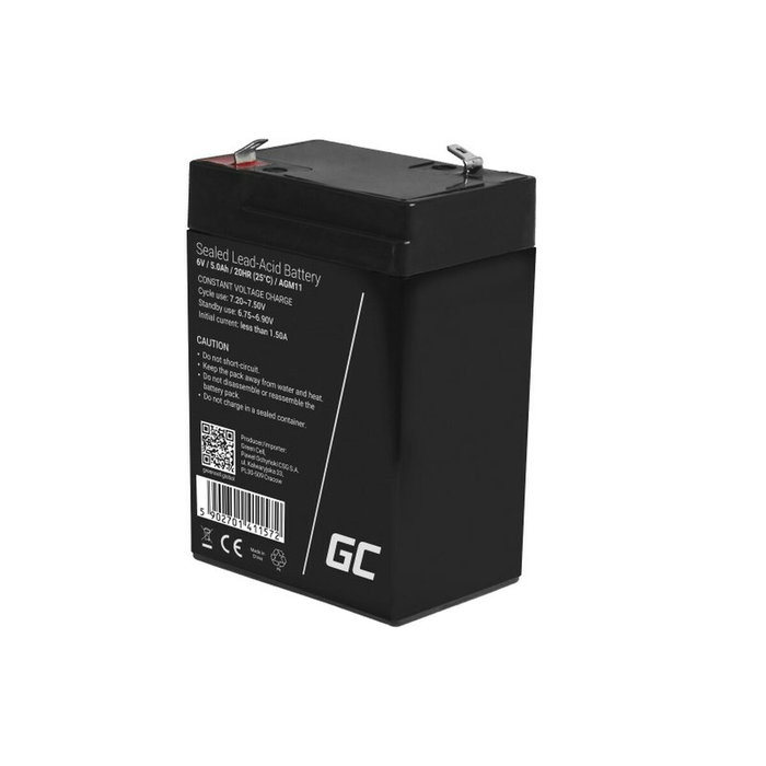 Green Cell AGM11 Batería para UPS 6V 5Ah