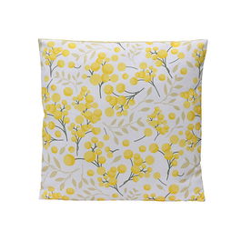 KSD Cojín Cuadrado de Poliéster Estampado para Exterior 45 x 45 x 8 cm Resistente a Rayos UV y Agua