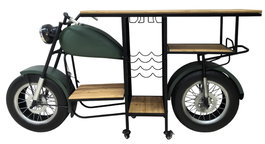 Botellero Home ESPRIT Marrón Negro Verde oscuro 188 X 59 X 99 CM