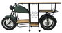 Botellero Home ESPRIT Marrón Negro Verde oscuro 188 X 59 X 99 CM