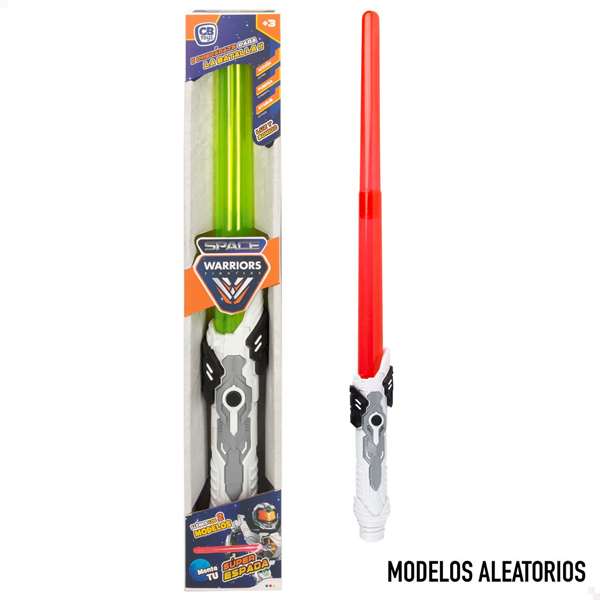 Espada sable espacial con luz y sonidos 71 cm - modelos surtidos