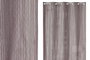 DKD Home Decor Cortina de Poliéster 140x260 con 8 Anillas Rosa Palo