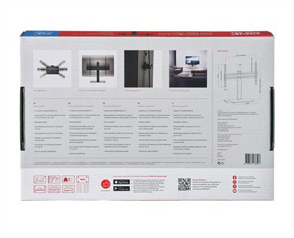 One For All 8716184076527 Soporte Universal TV Mesa 70º Smart 32" a 70" One For All 8716184076527 Soporte Universal TV Mesa 70º Smart 32" a 70"