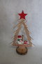DKD Home Decor Decoración MDF Árbol Natural 21x8x31,5