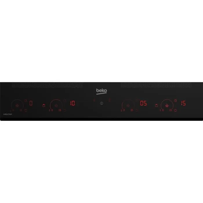 Placa de inducción - BEKO - 8 inductores + 1 zona flexible - 60 cm - HII68811NT