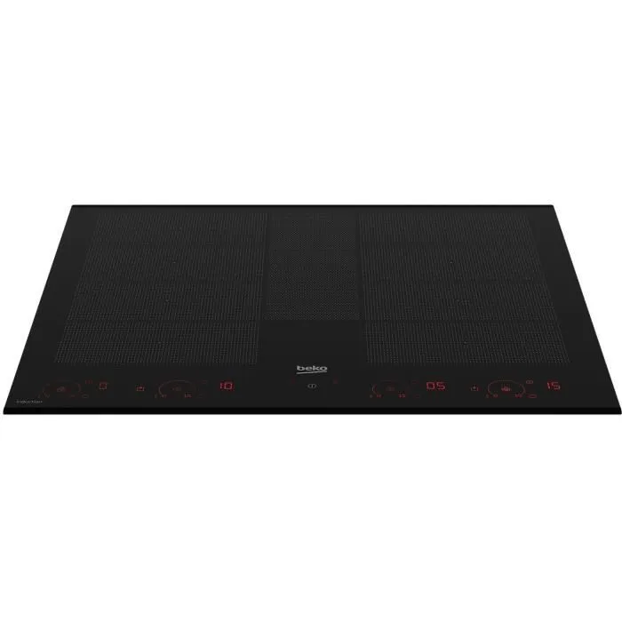 Placa de inducción - BEKO - 8 inductores + 1 zona flexible - 60 cm - HII68811NT