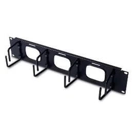 APC AR8428 Panel de gestión de cables Negro