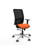 PIQUERAS Y CRESPO Silla de oficina Zulema Naranja y Negro