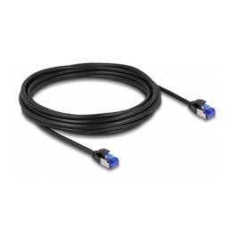 DeLOCK Cable de red RJ45 Cat.6A S/FTP Slim 5 m Negro