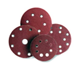 SIFER Discos de Lija con Velcro 125 mm Grano 100 con 8 Agujeros (25 unidades)