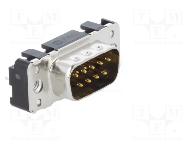 HARTING Conector D-Sub de 9 pines macho para PCB HARTING Conector D-Sub de 9 pines macho para PCB