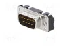 HARTING Conector D-Sub de 9 pines macho para PCB