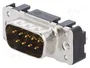 HARTING Conector D-Sub de 9 pines macho para PCB