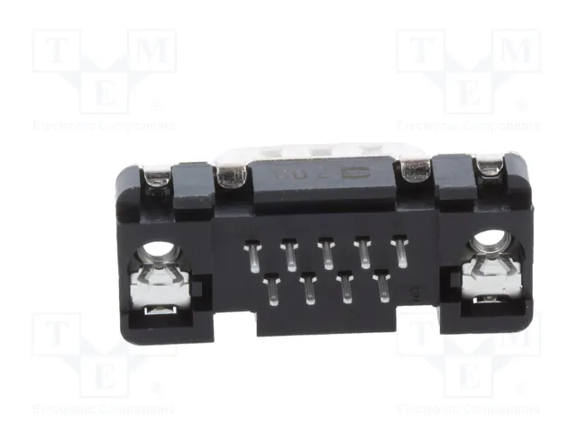 HARTING Conector D-Sub de 9 pines macho para PCB HARTING Conector D-Sub de 9 pines macho para PCB