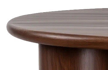 DKD Home Decor Mesa de Centro de Mango 80x80x35 cm Marrón Oscuro