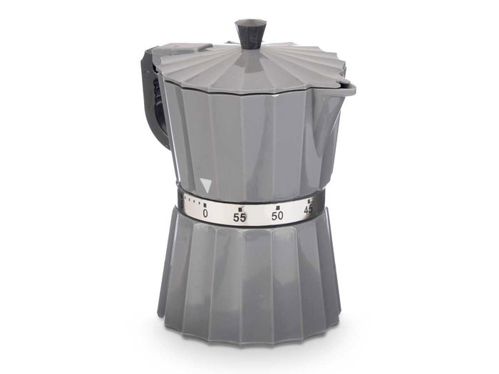 Kinvara Temporizador Cocina para Cafetera Gris 9 x 10.5 x 6.5 cm ABS (Set de 24)