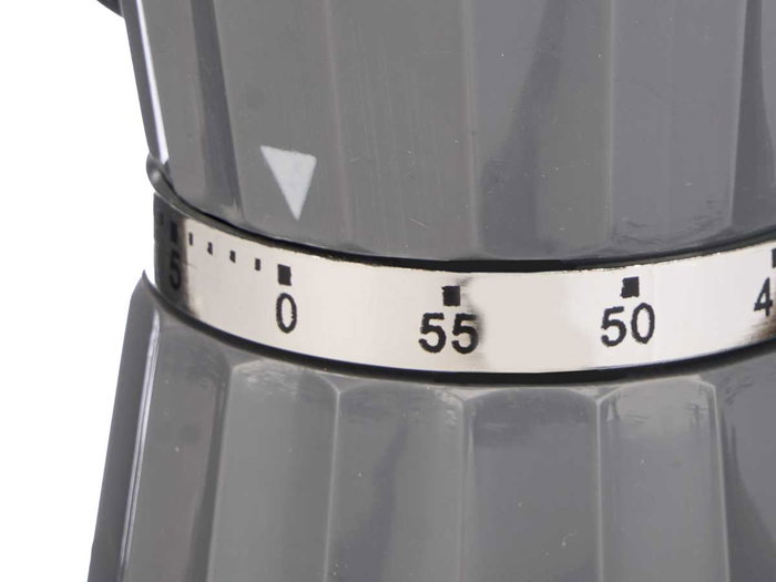 Kinvara Temporizador Cocina para Cafetera Gris 9 x 10.5 x 6.5 cm ABS (Set de 24)