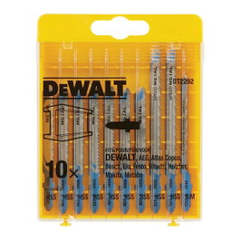 Dewalt Set de 10 Hojas de Sierra de Calar para Metal DT2292 - QZ
