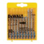 Dewalt Set de 10 Hojas de Sierra de Calar para Metal DT2292 - QZ